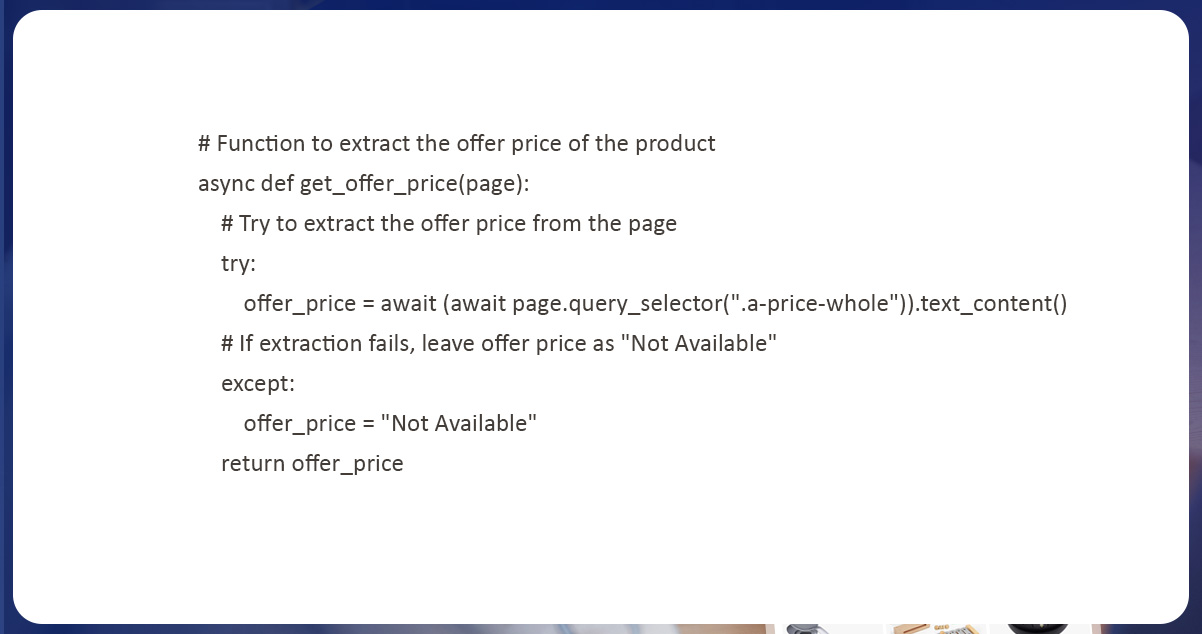 Products-Offer-Price-Extraction